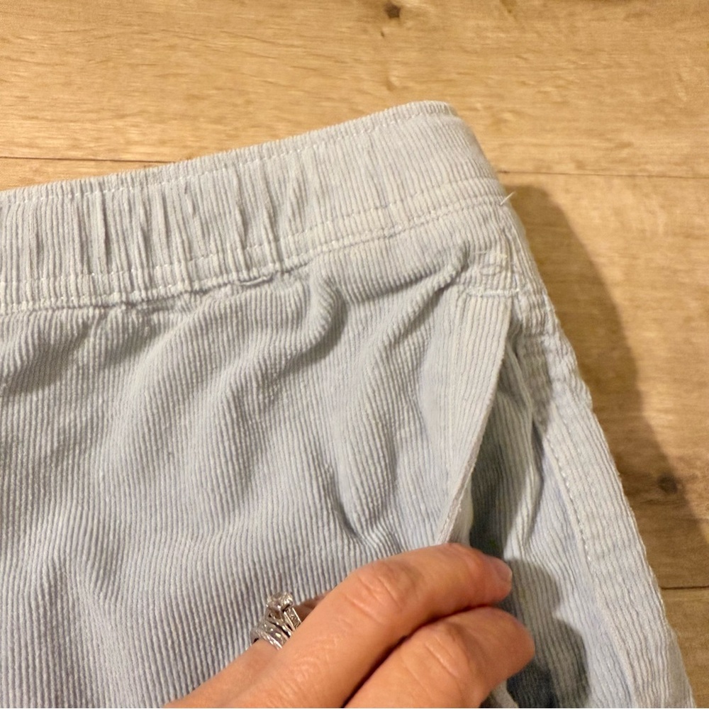 Katin Light Muted Blue Corduroy Pullon Shorts Surf Vintage Retro Aesthetic L - Picture 4 of 10